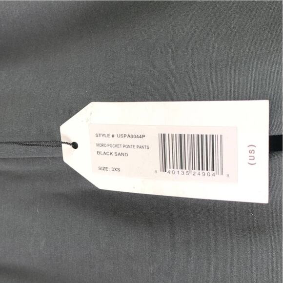 NWT Universal Standard Moro Pocket Signature Ponte Zipper Skinny Pants Size 3XS - Picture 4 of 7